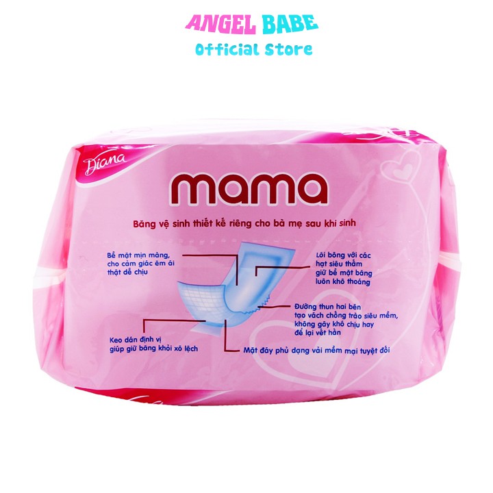 Băng vệ sinh Mama dành cho mẹ sau sinh - Bịch 12 gói