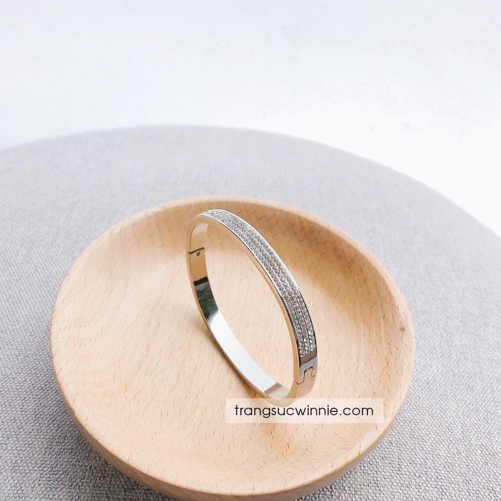 Vòng tay nữ titan Diamond Line B
