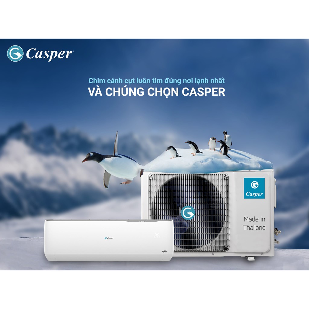 ⚡Free Ship⚡Điều hòa Casper 9000 BTU 1 chiều LC-09FS32