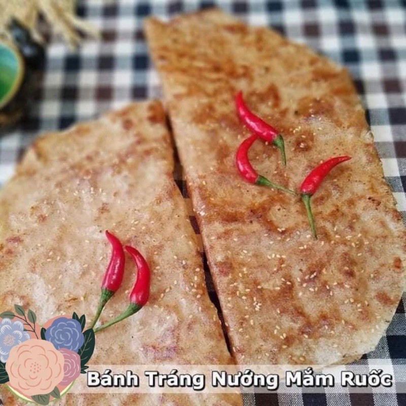 (Combo mua 5 tặng 1) BÁNH TRÁNG MẮM RUỐC