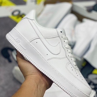 Giày thể thao AF1 Trắng Full, Giày sneaker Force Trắng dễ phối đồ Full Box cho nam nữ