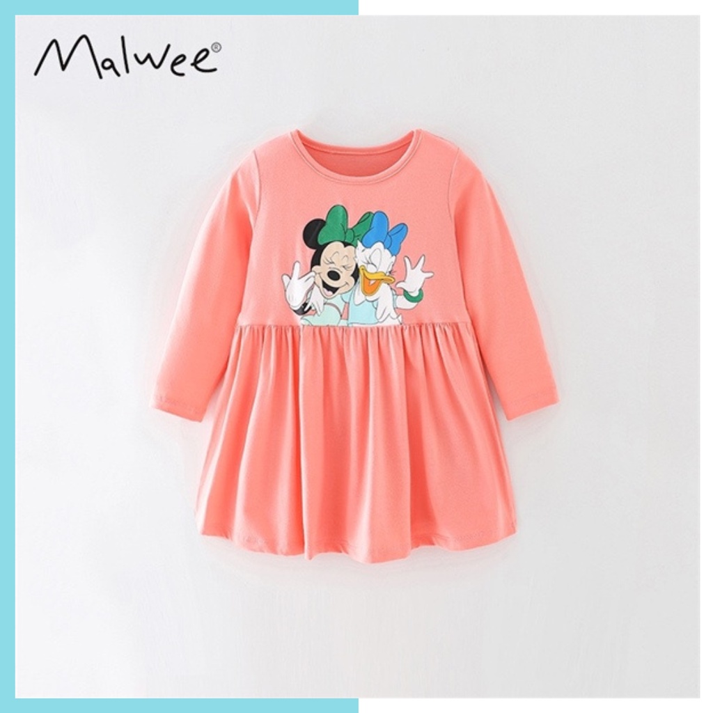 Váy Malwee hồng Disney MW7743 cho bé gái 2-8 tuổi - Little Maven Official Store