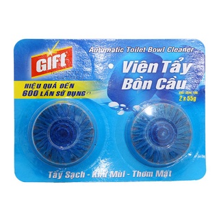 Viên tẩy bồn cầu Gift vỉ 2 viên