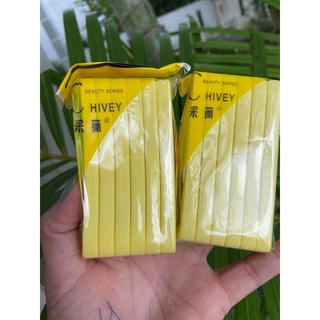 Mút rửa mặt bọt biển Chivey ( gói 12 thanh)
