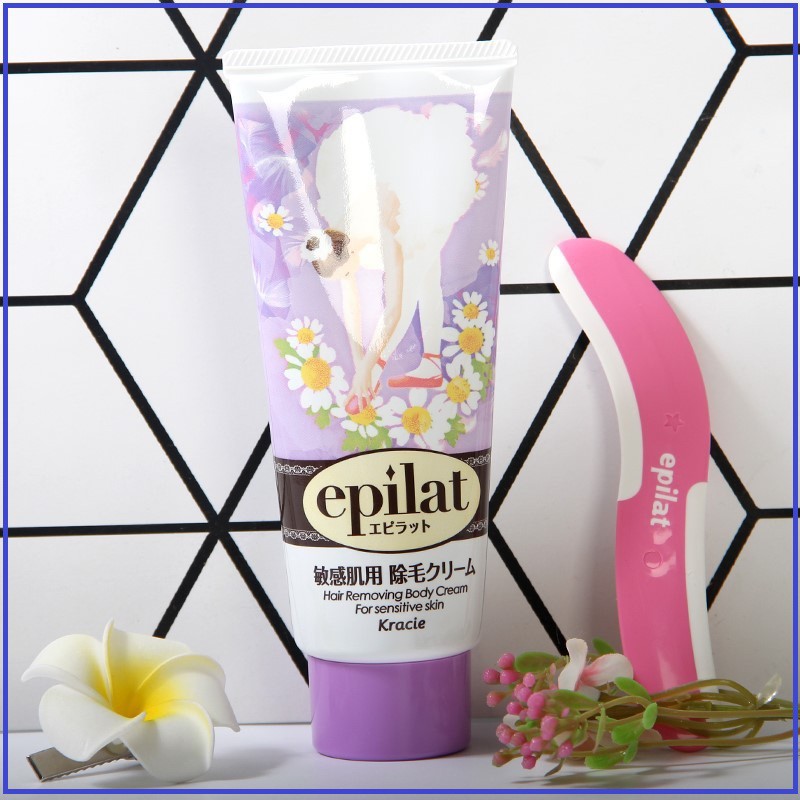 (Auth- Ảnh Thật) Kem Tẩy Lông Epilat Tím 150G Nhật Bản ( Chuyên Dành Cho Da Nhạy Cảm) | BigBuy360 - bigbuy360.vn