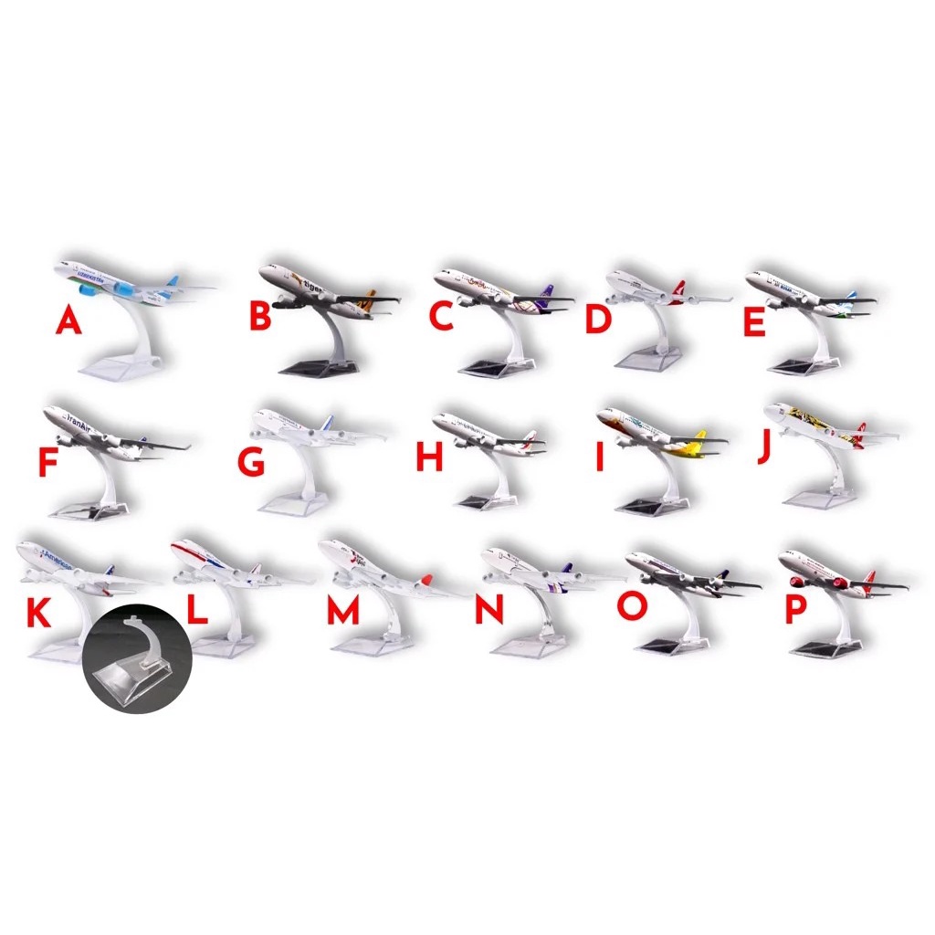 MÔ HÌNH MÁY BAY THƯƠNG MẠI 16CM EVERFLY 8000