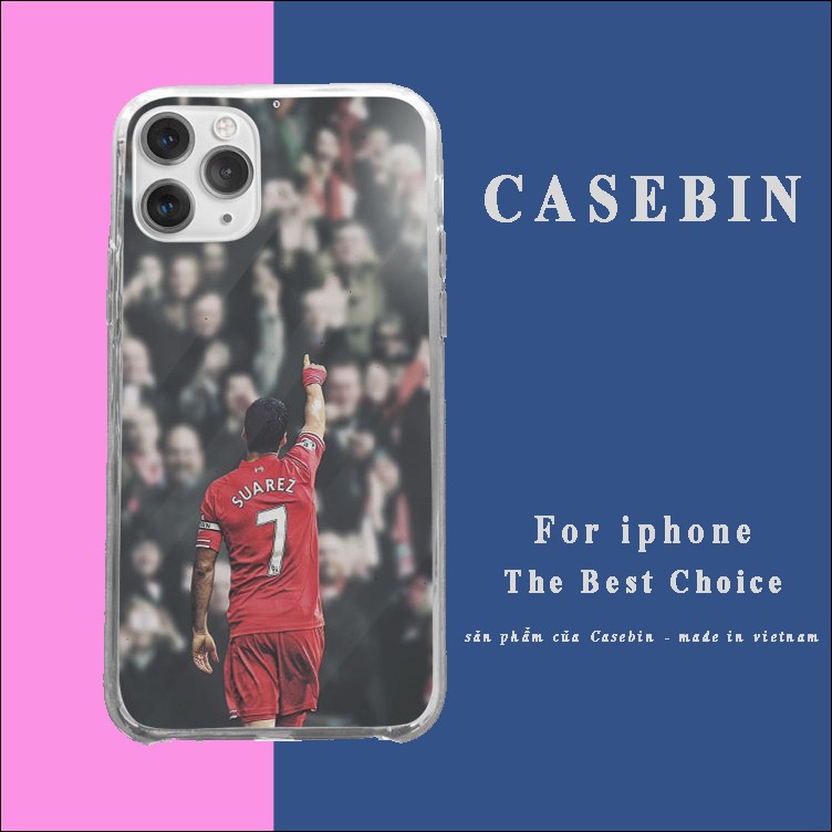Ốp bóng đá Suazes liverpool cho Iphone 5 6 7 8 Plus 11 12 Pro Max X Xr BAR20210062