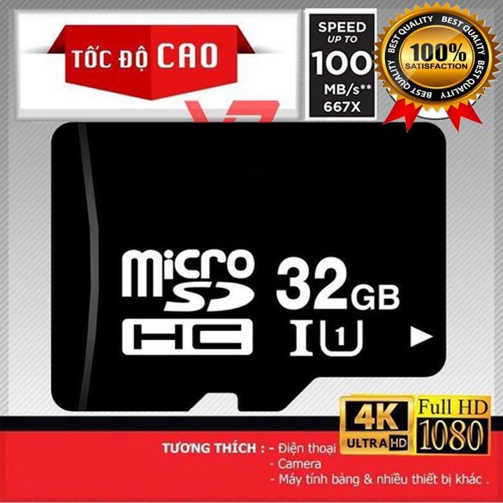 Thẻ nhớ microSD 32GB chuyên dụng cho Camera up to 80MB/s class 10 U1