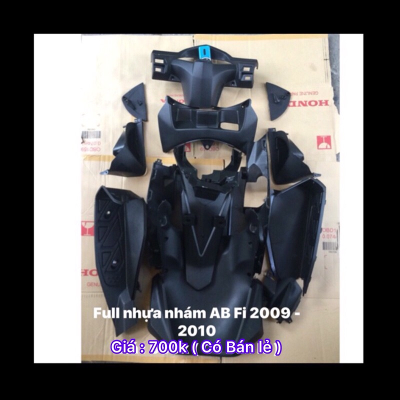 Nhựa nhám Ab 2008 - 2011 , Vĩ pô , Chụp pô e , Két nước