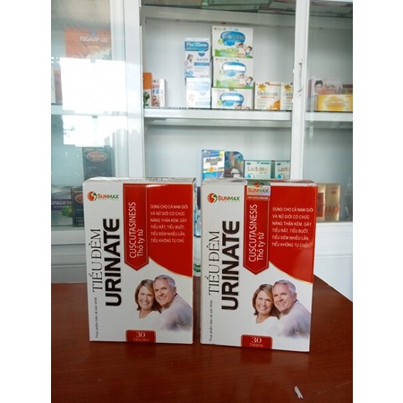 [Chính Hãng]- Viên Tiểu Đêm URINATE - Bổ Thận + Hỗ Trợ Giảm Chứng Tiểu Đêm - Hộp 30 viên