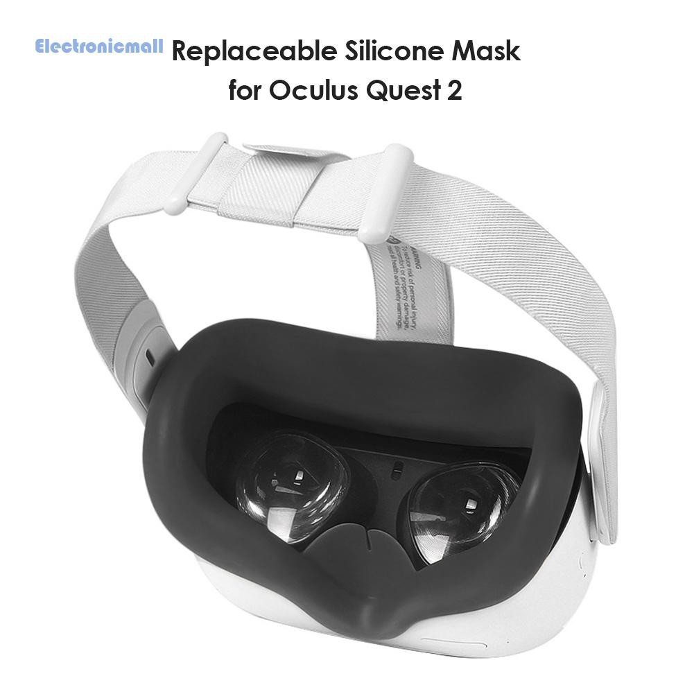 (Hàng Mới Về) Mặt Nạ Silicon Cho Kính Thực Tế Ảo Oculus Quest 2
