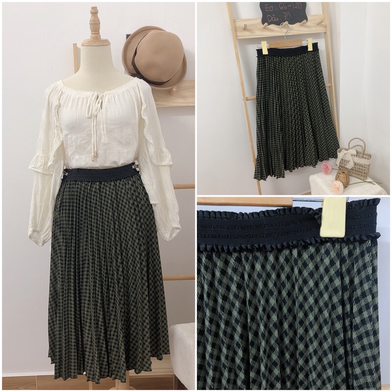 Chân váy dài hiệu dưới 65 kg