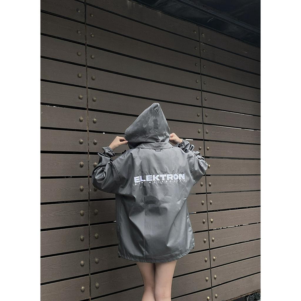 Áo Khoác Gió Elektron Local Brand Unisex Minimal Jacket