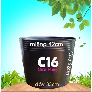 Chậu nhựa trồng cây,trồng hoa,trồng rau C16 giá tại xưởng