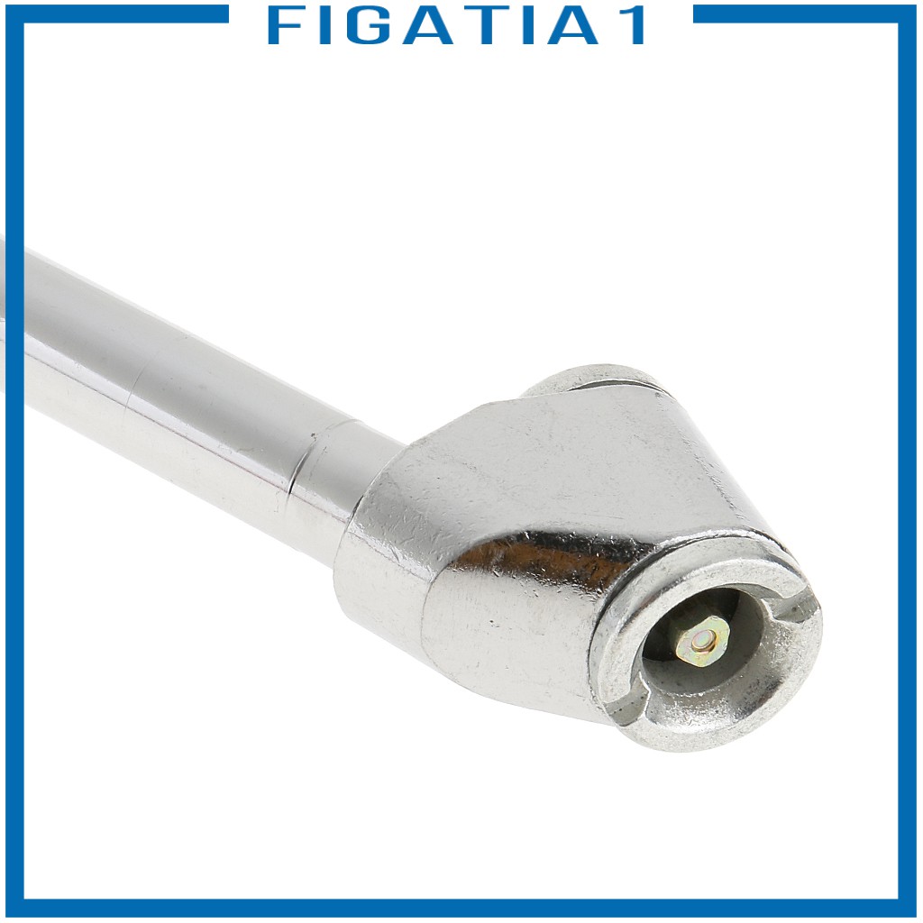 Máy Bơm Lốp Xe Hai Đầu figatia1 23cm Với Tay Cầm Cao Su Màu Đen Cho Xe Hơi / Xe Tải