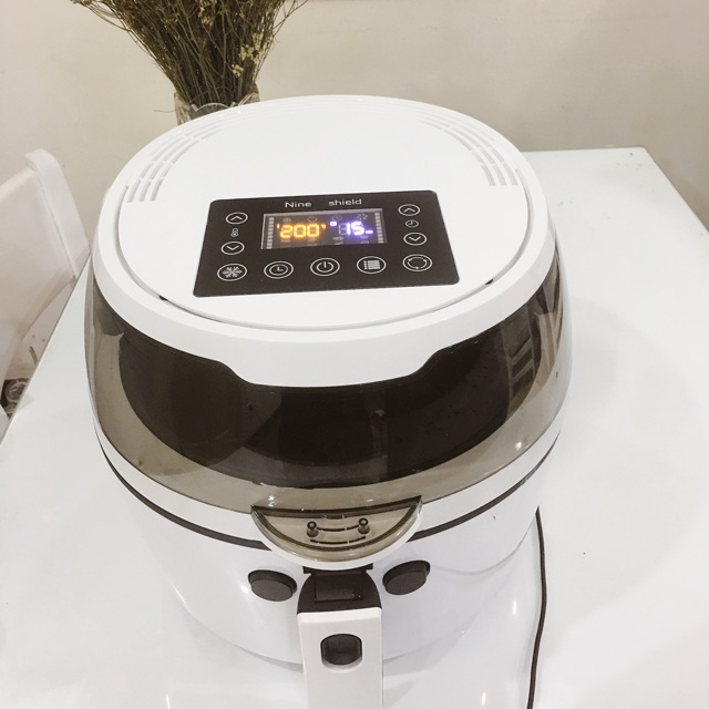 NỒI CHIÊN KHÔNG DẦU NINE SHIELD 8L SIÊU TO KHỔNG LỒ- THẾ HỆ MỚI NHẤT