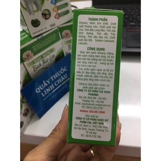 Tinh dầu răng miệng Bách Thảo Liên