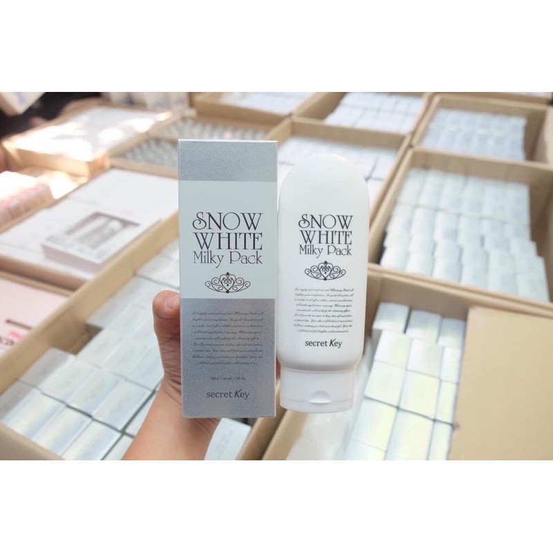 Kem ủ trắng Snow white Milky Pack