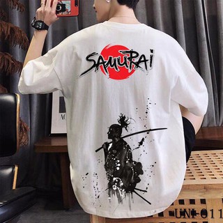 [Siêu Phẩm + VIDEO THẬT] Áo Tay Lỡ Unisex Samurai Thư Pháp Cao Cấp | Samurai Tshirt