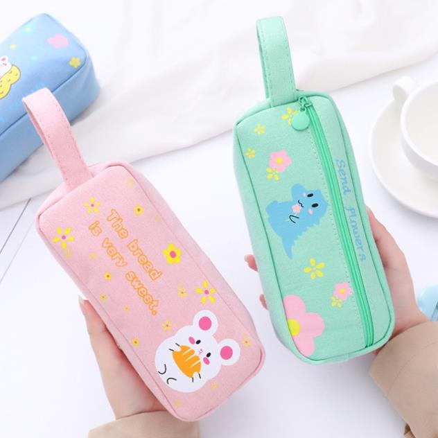 Túi bút Chuột Hamster, Trái Bơ, Khủng Long zanmoo hot t3