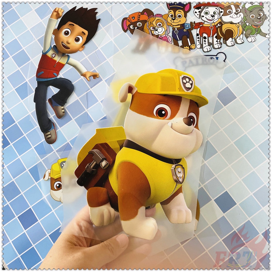 ✪ Miếng Dán Vinyl Họa Tiết Paw Patrol Series 01 Chuyên Dùng ✪ 1 Miếng Dán Trang Trí Công Tắc Nhiệt