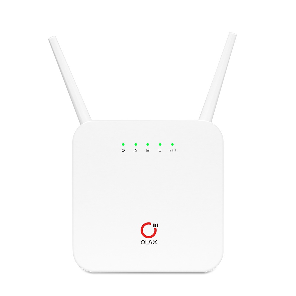 Bộ phát wifi từ sim 4G Olax Ax6 Pro 300Mbps cắm điện trực tiếp hoặc dùng Pin, kèm Pin 4000Mah