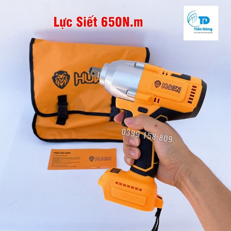 Thân máy siết bulong HUKAN X9 không chổi than lực siết 650 N.m