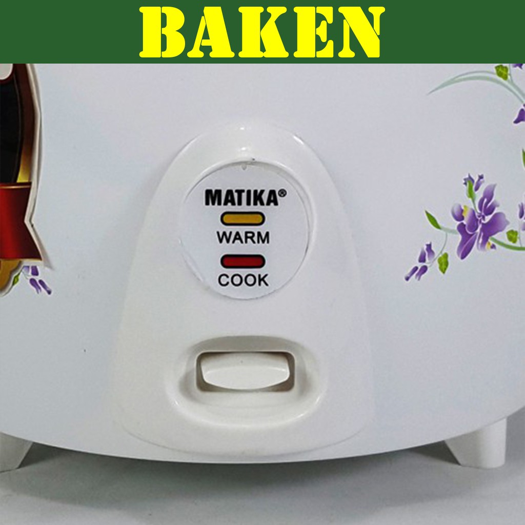 Nồi Cơm Điện Nắp Rời 1.8L MATIKA MTK-DR18 - BAKEN