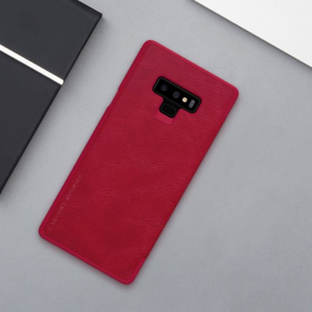 Bao da đẹp Nillkin Qin Galaxy note 9 có ngăn để thẻ - Chính hãng