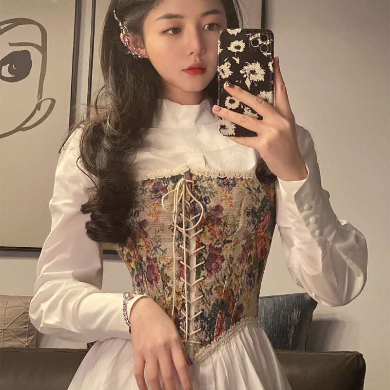 Áo Lửng Hai Dây In Họa Tiết Quyến Rũ Dành Cho Nữ | BigBuy360 - bigbuy360.vn