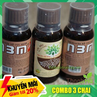 Combo 3 chai - kích ra rễ n3m dạng nước siêu mạnh - t6.2