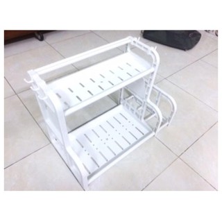 Kệ gia vị nhà bếp kệ nhựa đa năng 2 tầng tiện ích Tashuan TS-3623