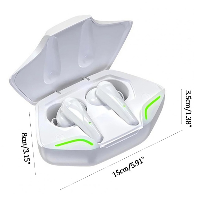 Tai nghe Bluetooth Gaming G11/ X15 / X15S độ trễ thấp, công nghệ giảm tiếng ồn Phong Cách Thể Thao Kèm Hộp Sạc Tiện Dụng