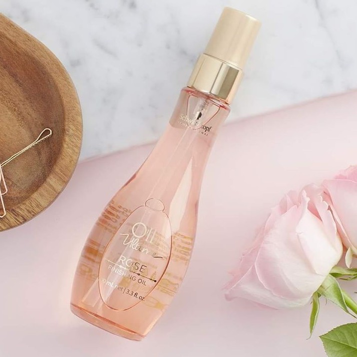 [#schwarzkopf_chính_hãng] Tinh dầu dưỡng bóng mượt Schwarzkopf OIL Ultime ROSE Finishing Oil 100ml