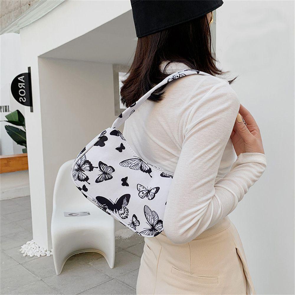 Túi Đeo Chéo Vuông Vải Canvas Họa Tiết Động Vật Thời Trang Dành Cho Nữ MIHAN1