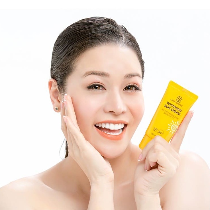 [CHÍNH HÃNG LAURA SUNSHINE] KEM CHỐNG NẮNG DÀNH CHO DA MẶT LAURA SUNSHINE - WHITENING SUN CREAM NHẬT KIM ANH SPF50 PA++