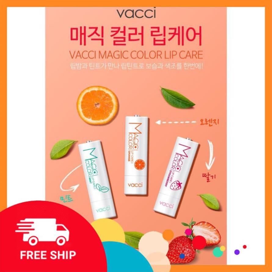 [Hàng Nhập Khẩu] SON DƯỠNG MÔI - VACCI MAGIC COLOR LIP CARE