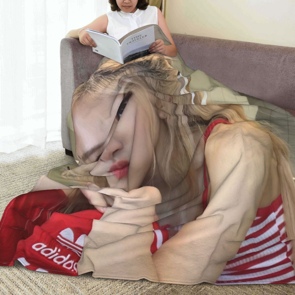 Chăn Bông In Hình Blackpink ROSE