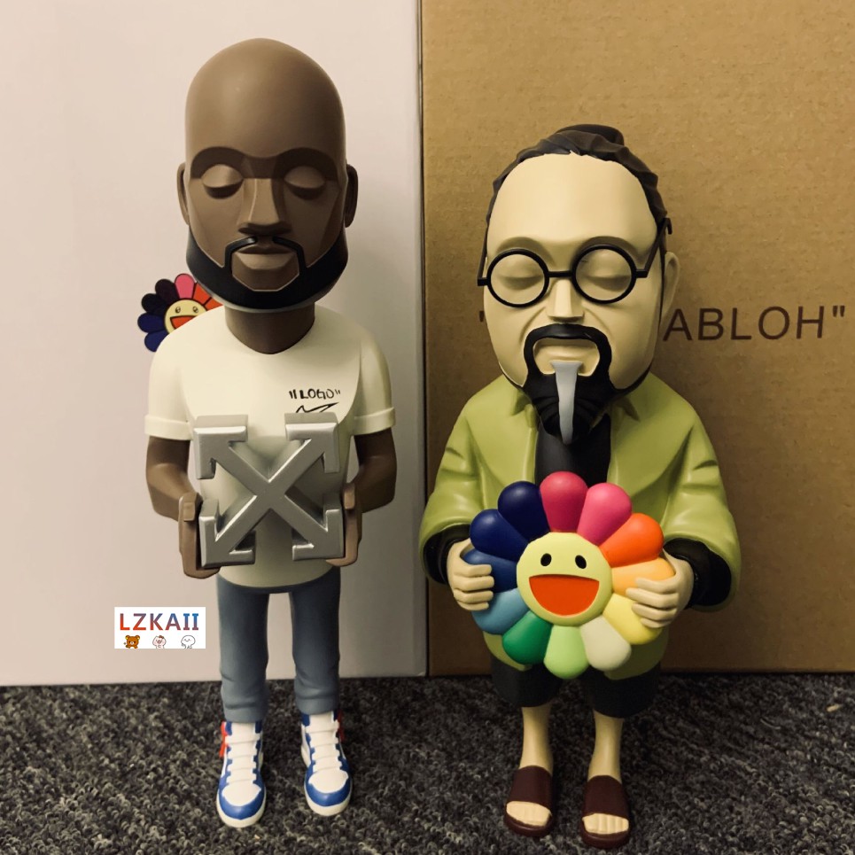 Mô Hình Nhân Vật Kaws & Virgil Abloh 26-30Cm