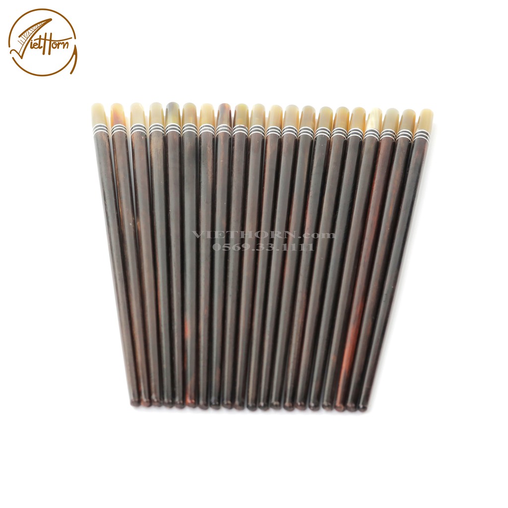Đũa trắc gắn đầu sừng, điểm nhấn tạo nên sự khác biệt, cực sang trọng và tinh tế VIETHORN sản phẩm xuất khẩu