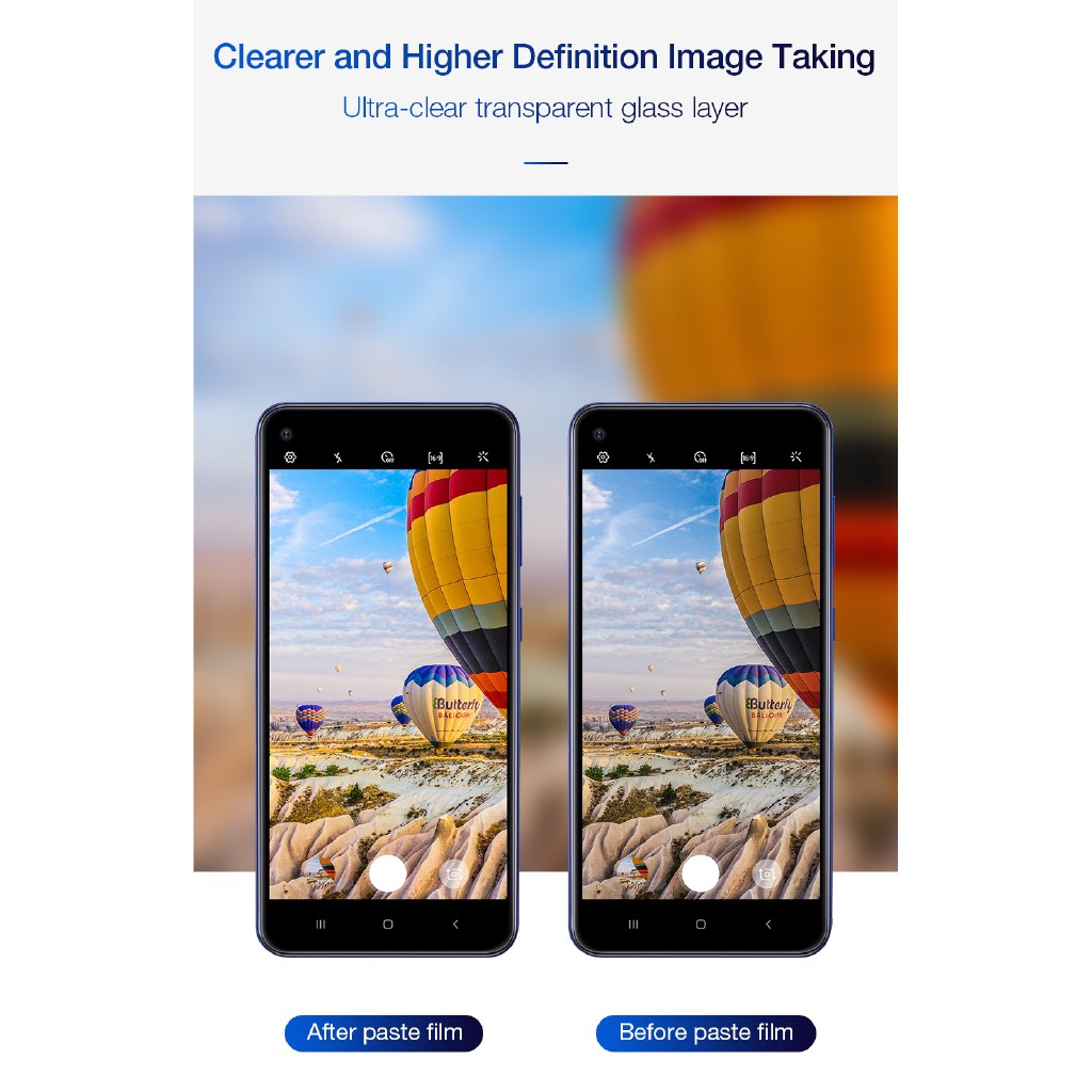 Kính cường lực bảo vệ camera chuyên dụng cho điện thoại Samsung Galaxy M31 A11 A71 A51 A01