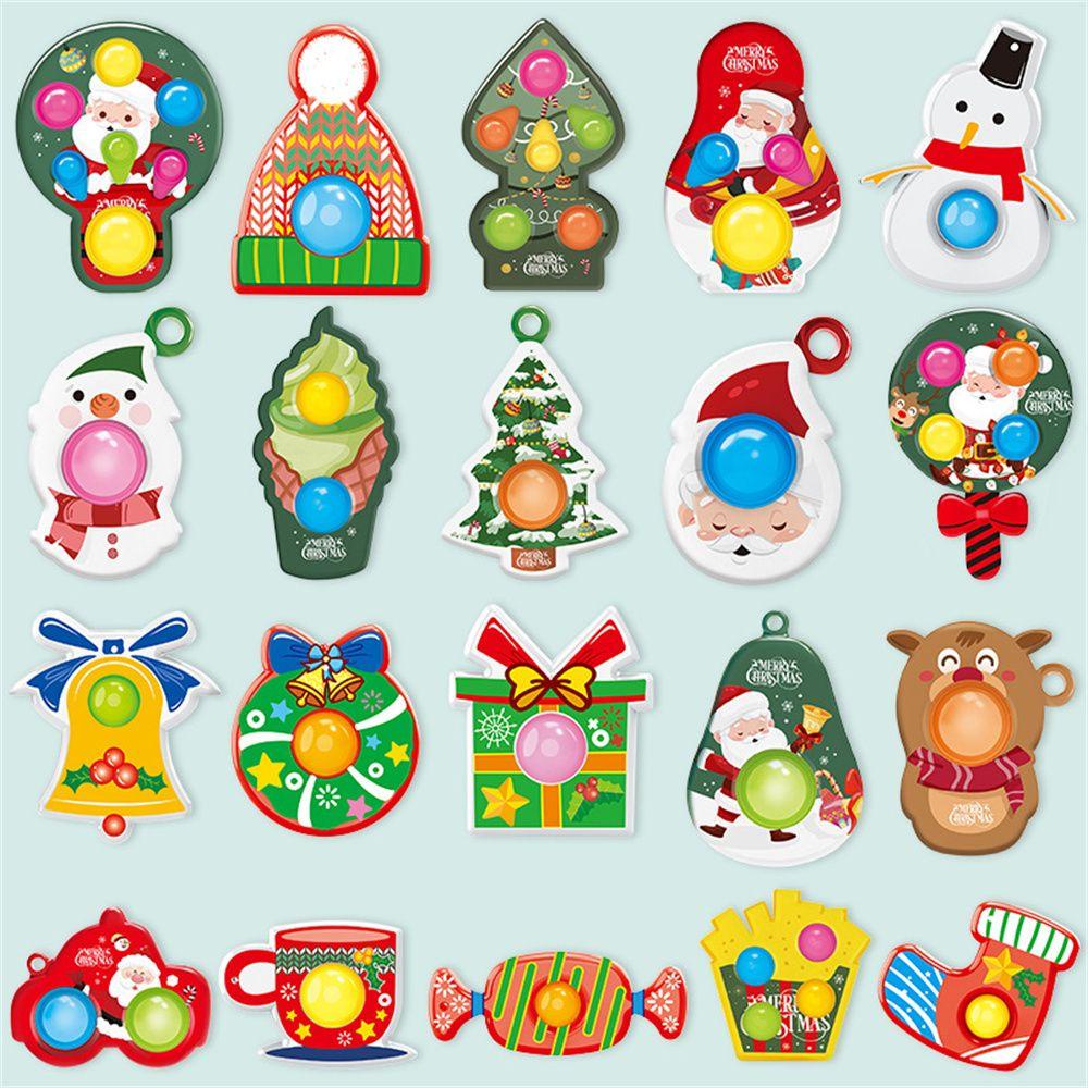 Susans Móc Khóa Đồ Chơi Fidget Spinner Popit Giảm Stress