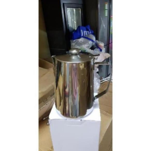 Ca đánh sữa inox 304 có nắp 1 lít ,2 lít.