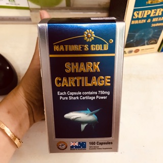 Sụn cá mập shark cartilage hộp 160 viên chính hãng úc