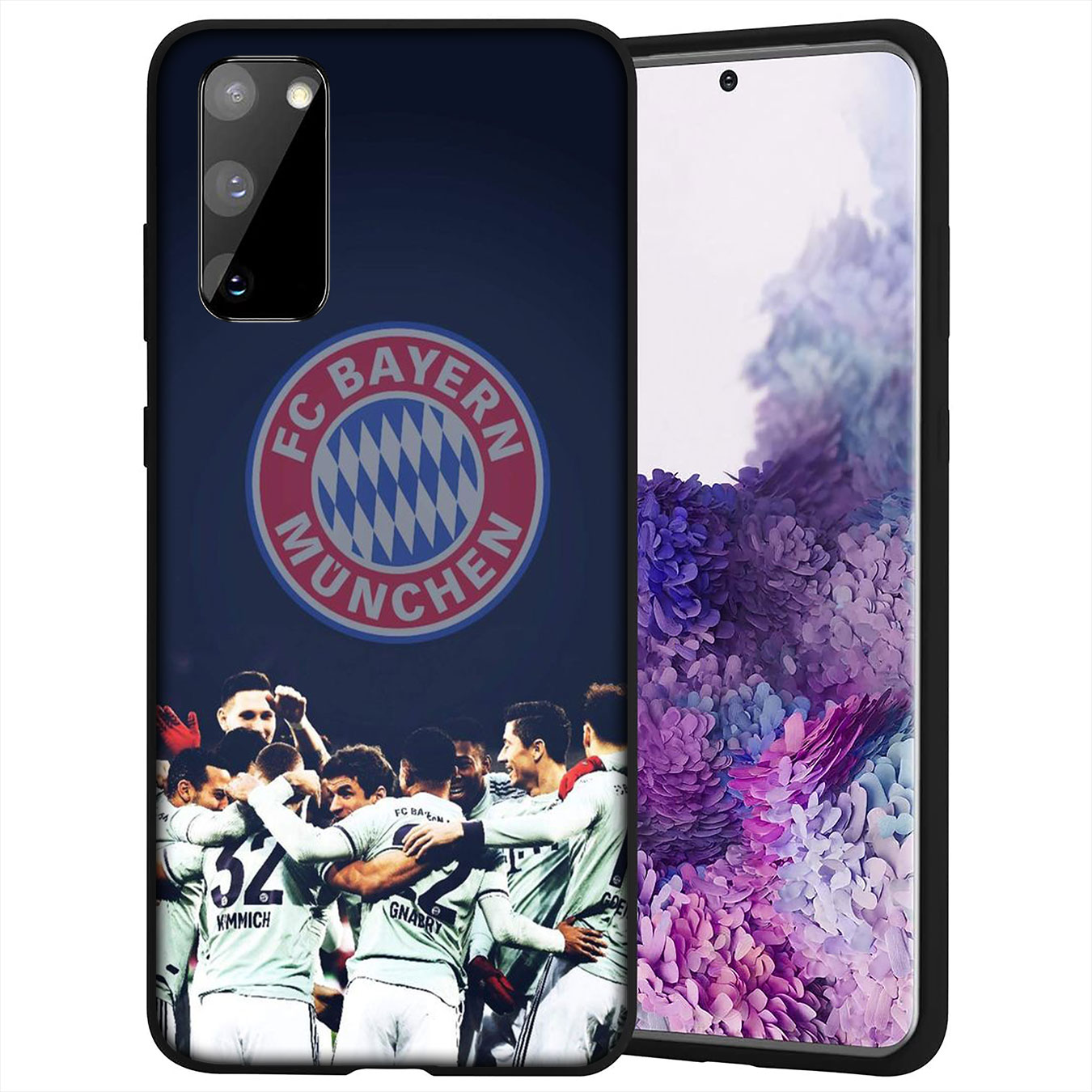 Ốp Điện Thoại Silicon Mềm Hình Fc Bayern Munich Cho Samsung Galaxy A9 A8 A7 A6 Plus J8 2018 + A21S A70 M20 A6 + A8 + 6plus