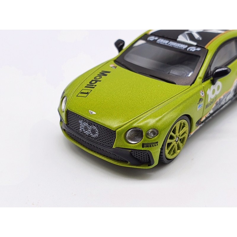 Xe Mô Hình Bentley Continental GT 2019 LHD 1:64 MiniGT ( Xanh Lá )