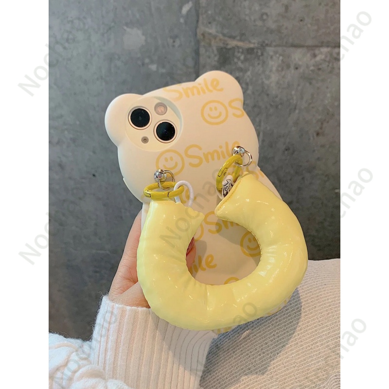 Ốp Điện Thoại Họa Tiết Hoạt Hình Mặt Cười Dễ Thương Cho iPhone13 iPhone13pro max / 11 xs xr