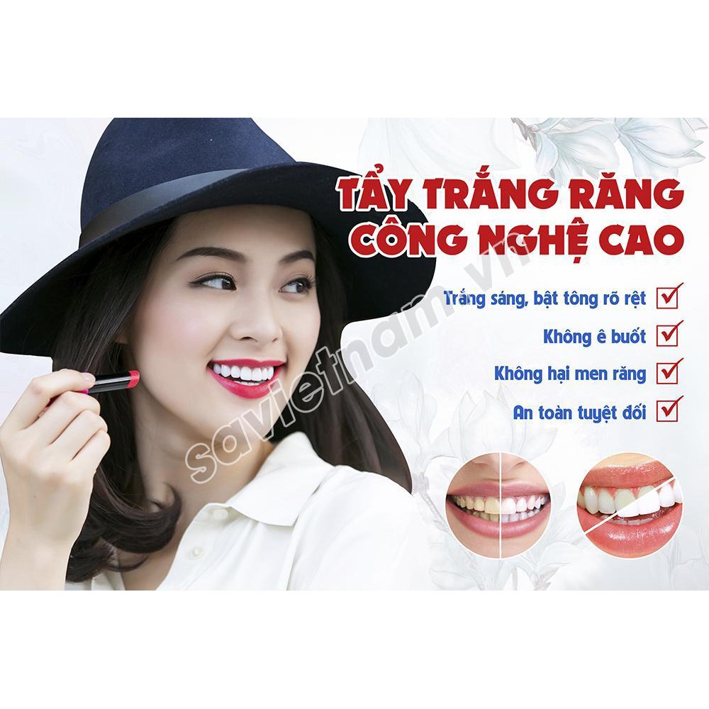 Tranh poster nha khoa tư vấn các chủ đề: răng sứ, implant, chỉnh nha, tẩy trắng,trám răng, ... chất liệu DECAL BÓC DÁN