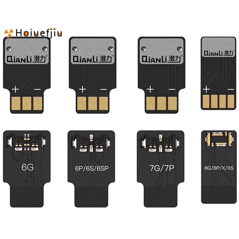 Set 4 Dây Cáp Kết Nối Pin Cho Iphone Xs X 8p 8 7p 7 6sp 6s 6p 6