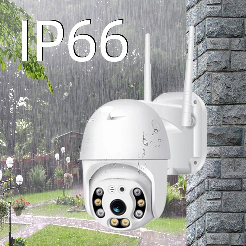 Camera An Ninh 1080p Ptz Cctv Ip Wifi Góc Rộng 4x Zoom 2mp